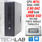 COMPUTER RICONDIZIONATO HP PRODESK 600 G1840 2,8GHZ 4GB RAM 128GB SSD WIN 10